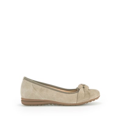Ballerines en suède à talon plat GABOR