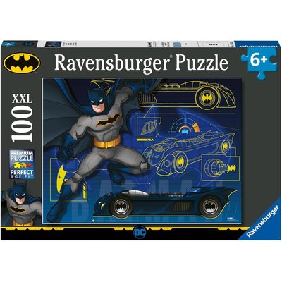 Puzzle La Batmobile Batman 100 pcs XXL RAVENSBURGER