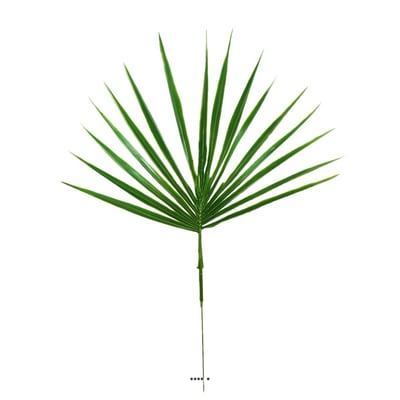 Feuille palmier Chamaerops x12 factice H44cm ARTIFICIELLES