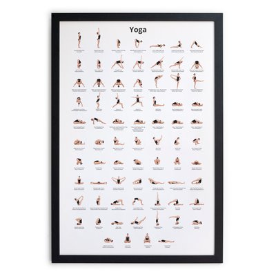 Tableau avec cadre Yoga REALLY NICE THINGS