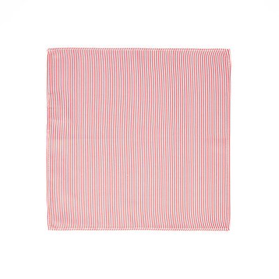 Pochette costume 100% soie motif lignes DRAEGER PARIS