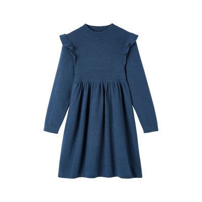 Robe à volants en tricot VERTBAUDET