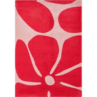 Tapis intérieur à poils longs Swing 385 rouge 200 x 280 cm JARDINDECO