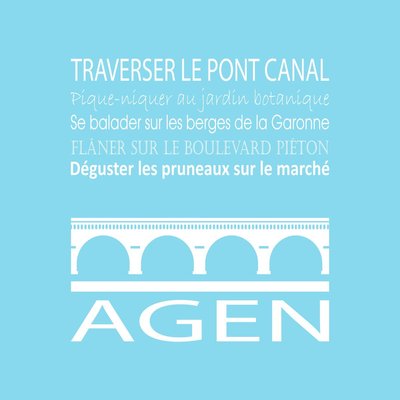 Tableau Mural Agen RÉGIONALISME CEANOTHE