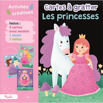 Cartes à gratter Princesses PICCOLIA EDITIONS
