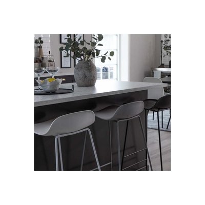 Tabouret de bar en acier et plastique Wave (Lot de 2) VENTURE HOME