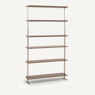 Livel L100cm Walnut Bookcase AM.PM