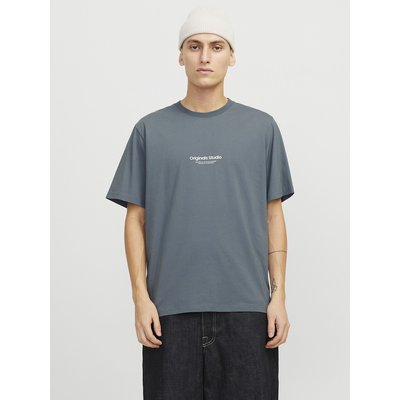 Camiseta con cuello redondo y estampado JACK & JONES