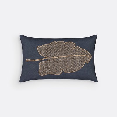 Funda de cojín rectangular, algodón/lino, Kalan LA REDOUTE INTERIEURS