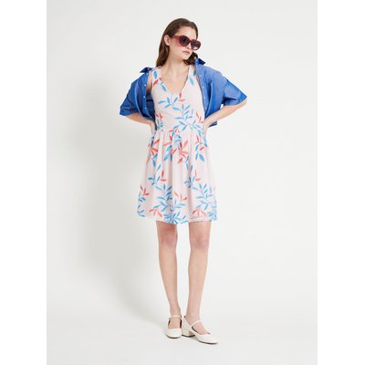 Robe évasée en dentelle sans manches ALYSSE NAF NAF