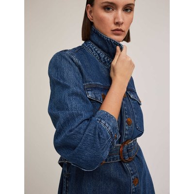 Veste saharienne en denim lyocell mélangé MOTIVI
