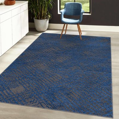 Tapis salon et chambre tissé motif faux uni TEREMINDE UN AMOUR DE TAPIS