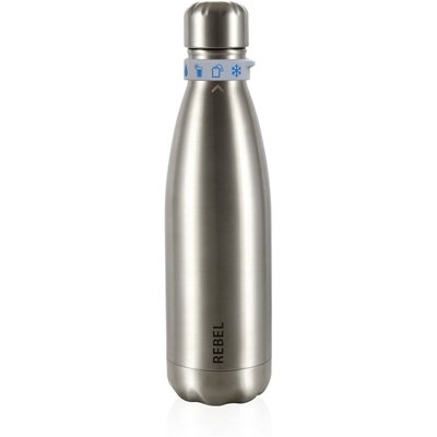 Bouteille isotherme Rebel metallic argent 50cl A-1997 LES ARTISTES PARIS