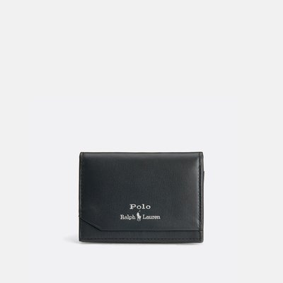 Porte-cartes en cuir lisse POLO RALPH LAUREN