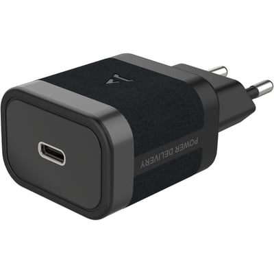 Chargeur 35W charge rapide USB-C Noir compatible iPhone 17 16 15 14 13 12 11 Pro Max X XS XR 8 7 Plus Mini SE ADEQWAT