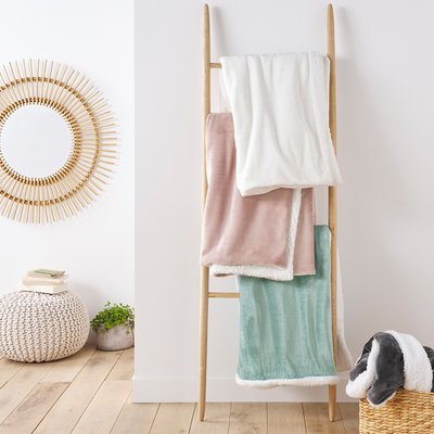 Plaid polaire et sherpa, Mild LA REDOUTE INTERIEURS