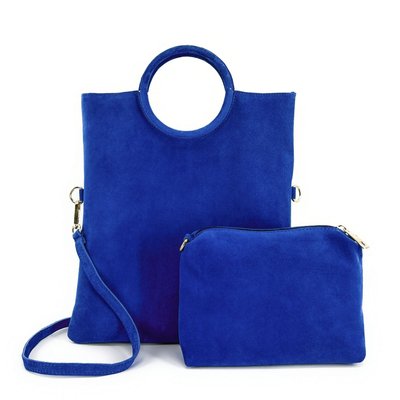 Sac à main et bandoulière en croute de cuir italien CHARLOTTE OH MY BAG