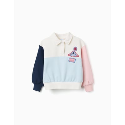 Sweat en coton avec imprimés Stitch ZIPPY