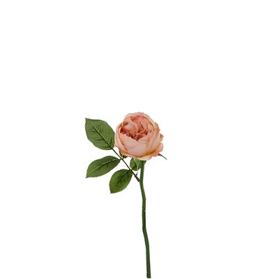 Tige de rose waterproof fermée artificielle H32 SIA DECO