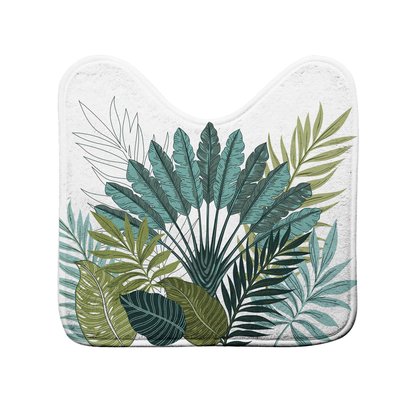 Tapis contour de WC feuille de panazio DOUCEUR D'INTÉRIEUR
