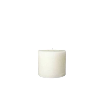 Bougie d'Intérieur Blanche 3 Mèches Diam 15 x 14 cm DEKOCANDLE BOUGIE