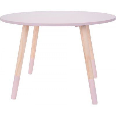 Table Enfant Ronde Bois et Rose WADIGA