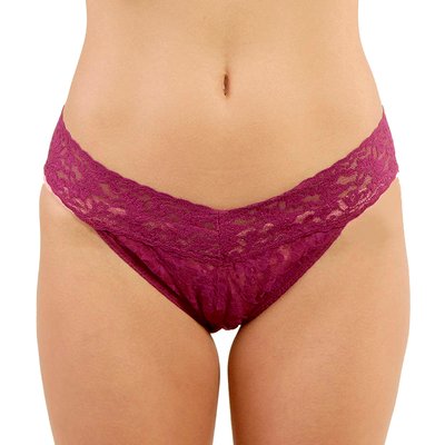 Culotte en dentelle style bikini à taille basse HANKY PANKY