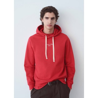 Sweat-shirt capuche coton texte MANGO MAN