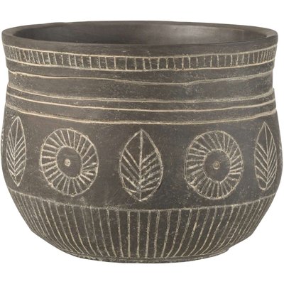 Cache-pot en ciment rond, Kim RECOLLECTION
