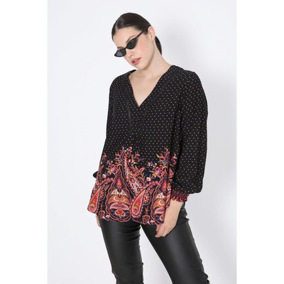 Blouse imprimé avec motif à base JEAN-MARC PHILIPPE
