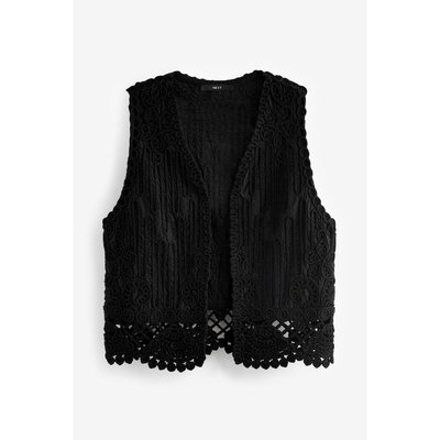 Gilet de costume sans manches en crochet NEXT