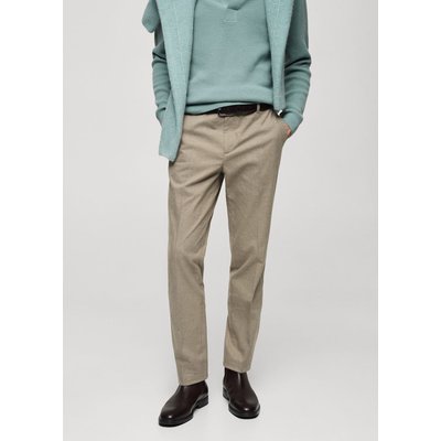 Pantalon flanelle regular-fit MANGO MAN
