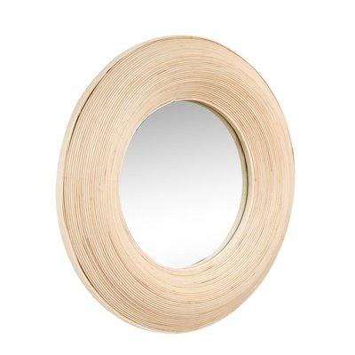Miroir mural bambou Hûbsch Blush HUBSCH