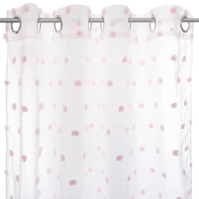 Rideau voilage à pompons ROSI ATMOSPHERA FOR KIDS