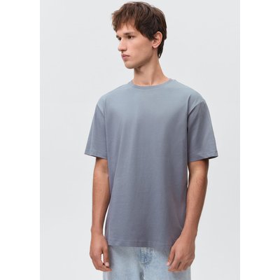 T-shirt basique en coton MANGO TEEN