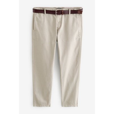 Pantalon slim texturé avec ceinture NEXT