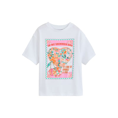 T-shirt oversize à sequins NEXT