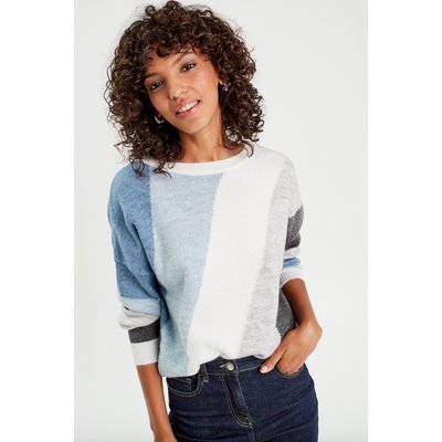 Pull bleu pastel La Redoute