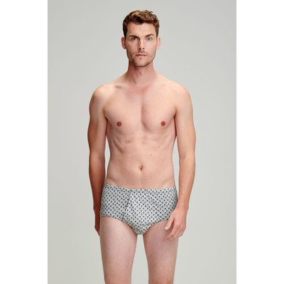 Slip à motifs en coton léger Bio ARMOR-LUX