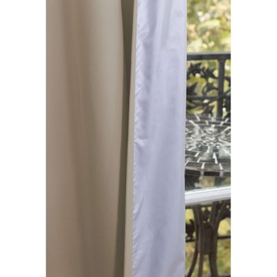 Rideau thermique Galon fronceur Beige MC634 130 x 250 (LxH) MOONDREAM