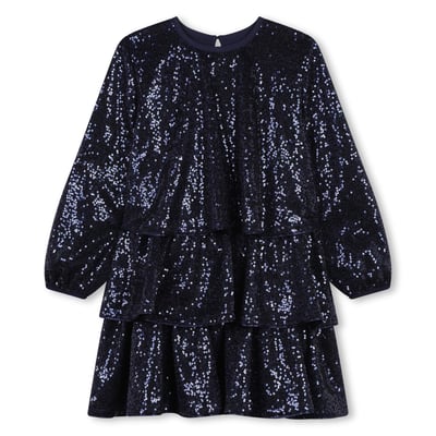 Robe volantée à sequins BILLIEBLUSH