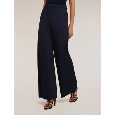 Pantalon large en popeline de coton MOTIVI
