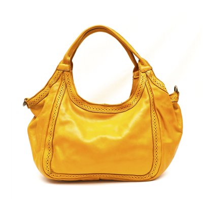 Sac à main en cuir vintage italien MISS DEBUSSY OH MY BAG