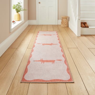 Mr Fox Washable Runner Rug SCION
