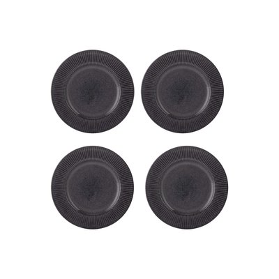 Set of 4 Reactive Linear Side Plates MASON CASH