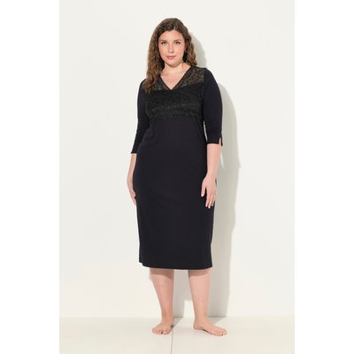 Chemise de nuit avec empiècement en dentelle ULLA POPKEN