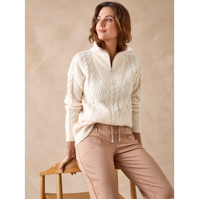 Pull maille fantaisie col camionneur DAXON