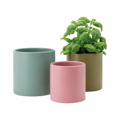 Lot de 3 pots Turin REMEMBER