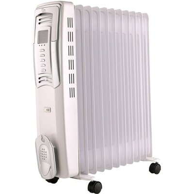 Radiateur Bain D'huile 2500 W Gris Clair DREXON
