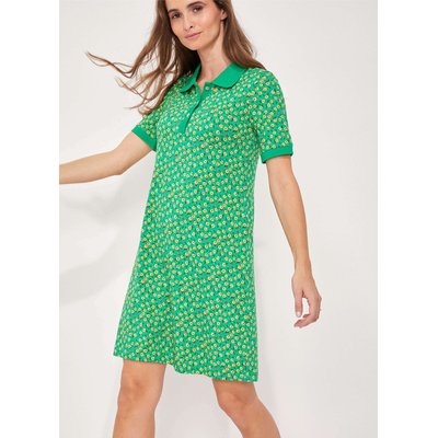 Robe polo imprimée fluide Ecovero ARUNA LA FIANCÉE